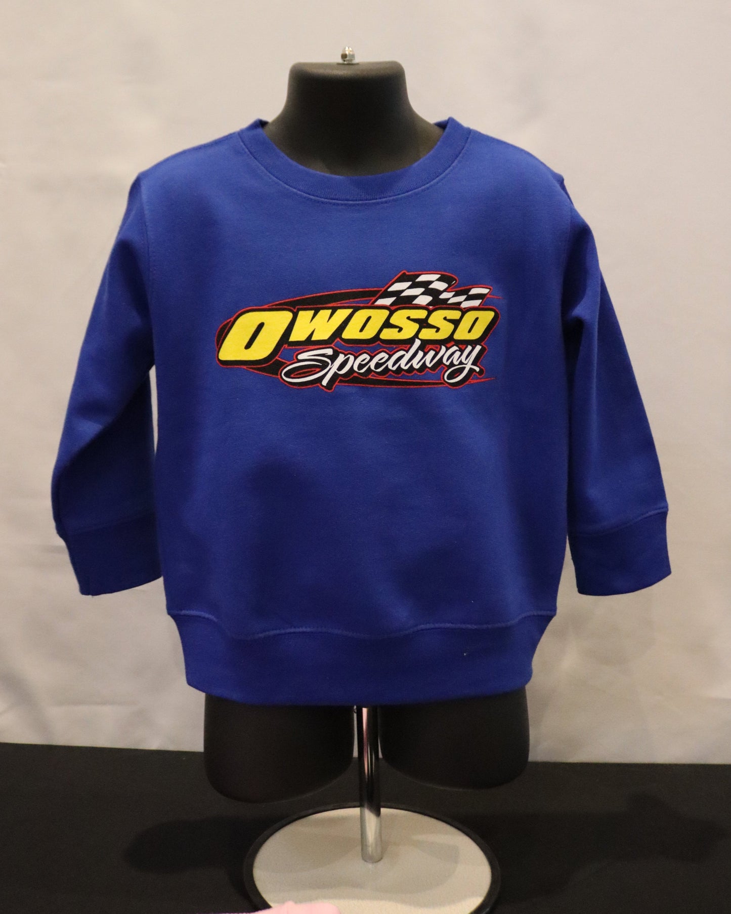 Toddler Owosso Logo Crewneck