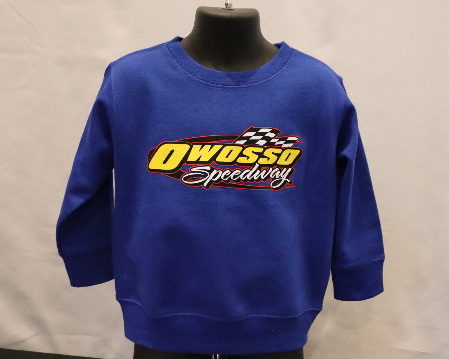 Toddler Owosso Logo Crewneck