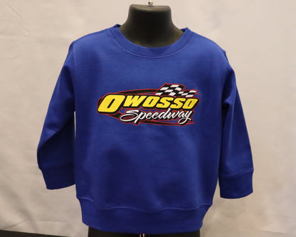 Toddler Owosso Logo Crewneck
