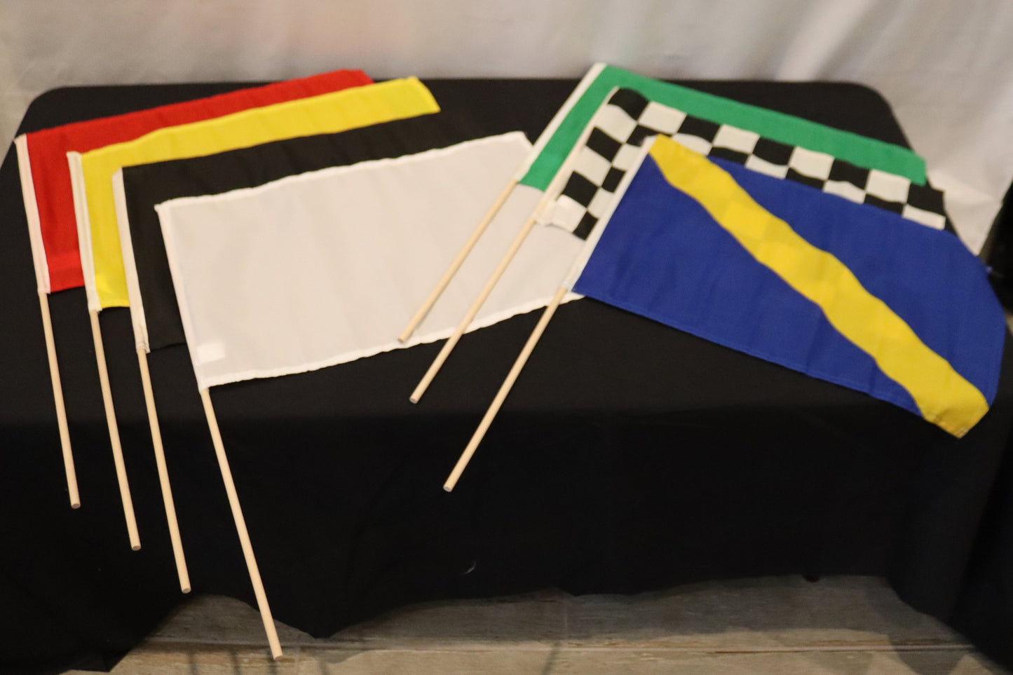 Kids Racing Flagman Set